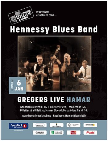 Hennessy Blues Band - plakat